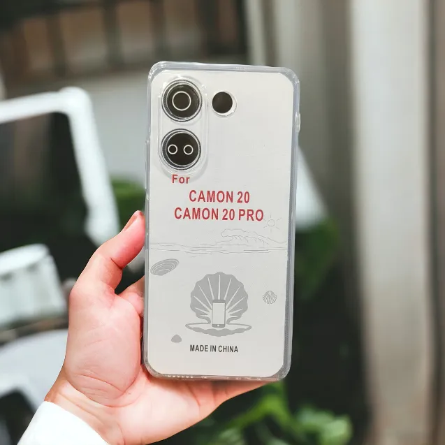 Tecno Camon 20/20 Pro 4G Transparent Anti-Dust Silicone Case

