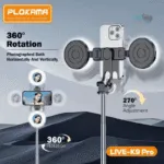 Portable Selfie Stick with Tripod for Vlogging and Travel