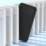 Aspor A323 10000mAh Power Bank Dual USB Portable Mobile Phone Powerbank 2.4A Output: