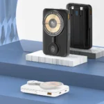 Aspor A328 10000mAh Wireless Power Bank with Foldable Stand