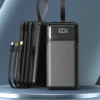 ASPOR A319 50000mAh high-speed power bank with built-in cable