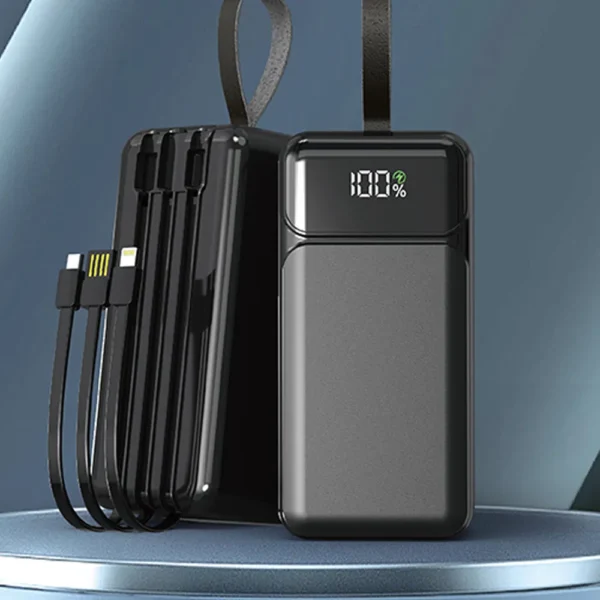 ASPOR A319 50000mAh high-speed power bank with built-in cable