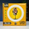 PK-330 Ring Light with 7F Stand and Adjustable Brightness