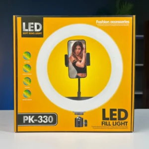 PK-330 Ring Light with 7F Stand and Adjustable Brightness
