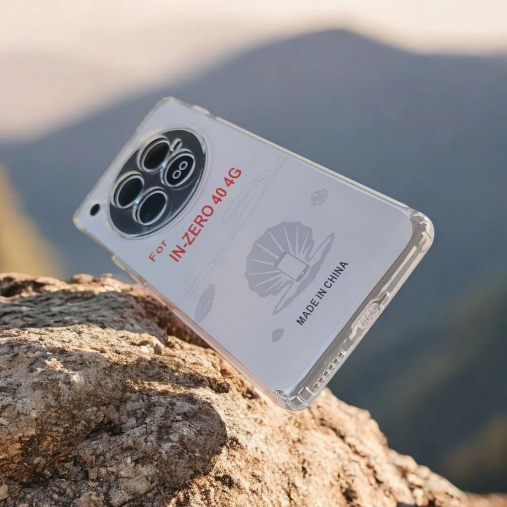 Infinix Zero 40 Back Cover Anti-Slip Soft Case