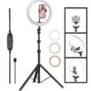 Portable PK-330 Ring Light with Adjustable Tripod Stand
