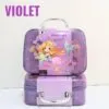 Children's Makeup Bag for Pretend Play with Real Cosmetics
