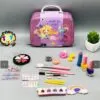 Kids Beauty Makeup Set with Realistic Washable Items