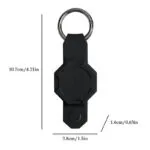 Apple Airtags Stylish Keychain Ring Holder