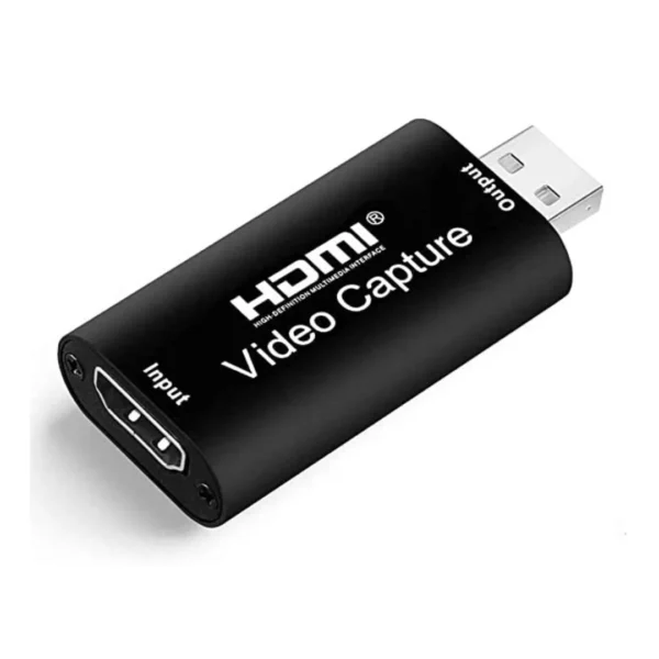 HDMI Video Capture Device – Full HD USB Capture Card for Streaming & Recording