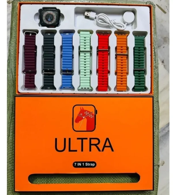 Smart Watch Ultra 7 in 1 Strap Fitness Tracker