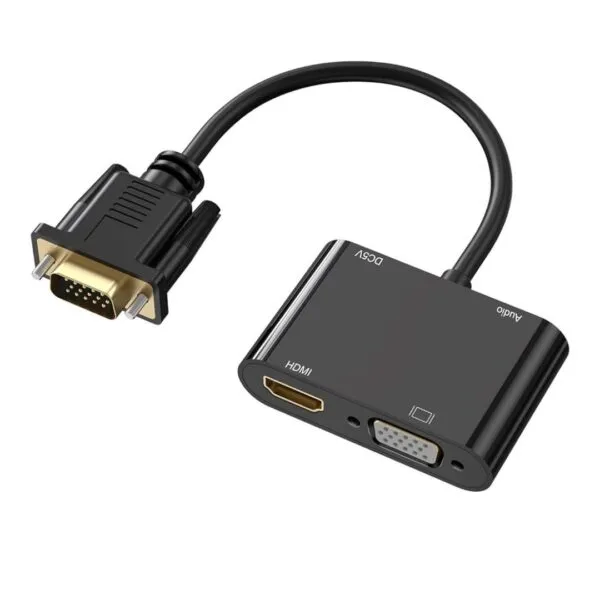 Vga To Hdmi + Vga