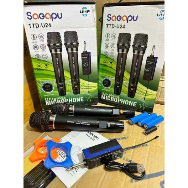 Wireless Lavalier TTDU24 for cameras and smartphones.