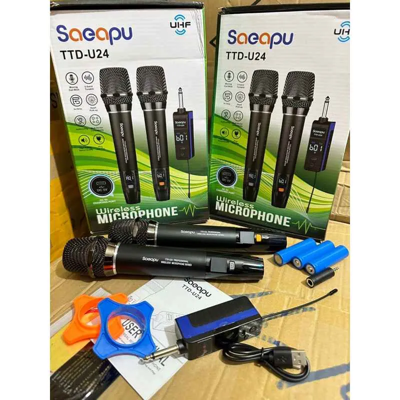 Wireless Lavalier TTDU24 for cameras and smartphones.