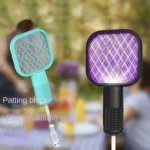 Mini USB Electric Mosquito Racket with rechargeable battery - random color