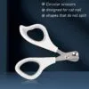 Professional Round Hole Pet Nail Clippers - random color