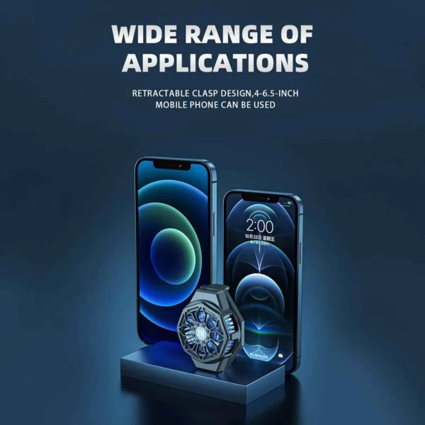 Mobile Phone Cooler – Semiconductor Gaming Radiator for 4.5–7 Inch Phones