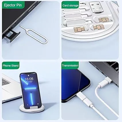 Multifunctional 3-in-1 Fast Charger Cable Set