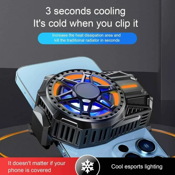compact phone cooler for gaming