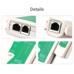 Ethernet Network Cable Tester for CAT5, RJ45, RJ12.