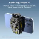 Efficient phone cooler for overheating prevention.