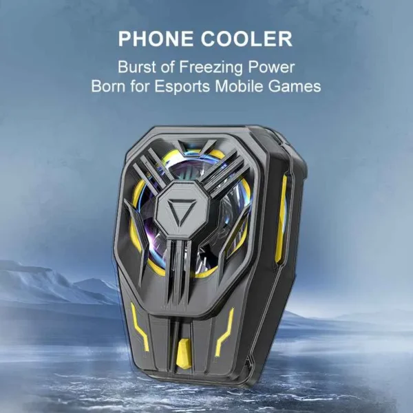 Gaming radiator with adjustable cold wind fan.