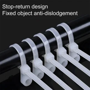 Self-Locking Cable Ties in Random Colors