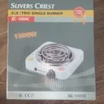 Easy-to-Clean Electric Hot Plate for Cooking