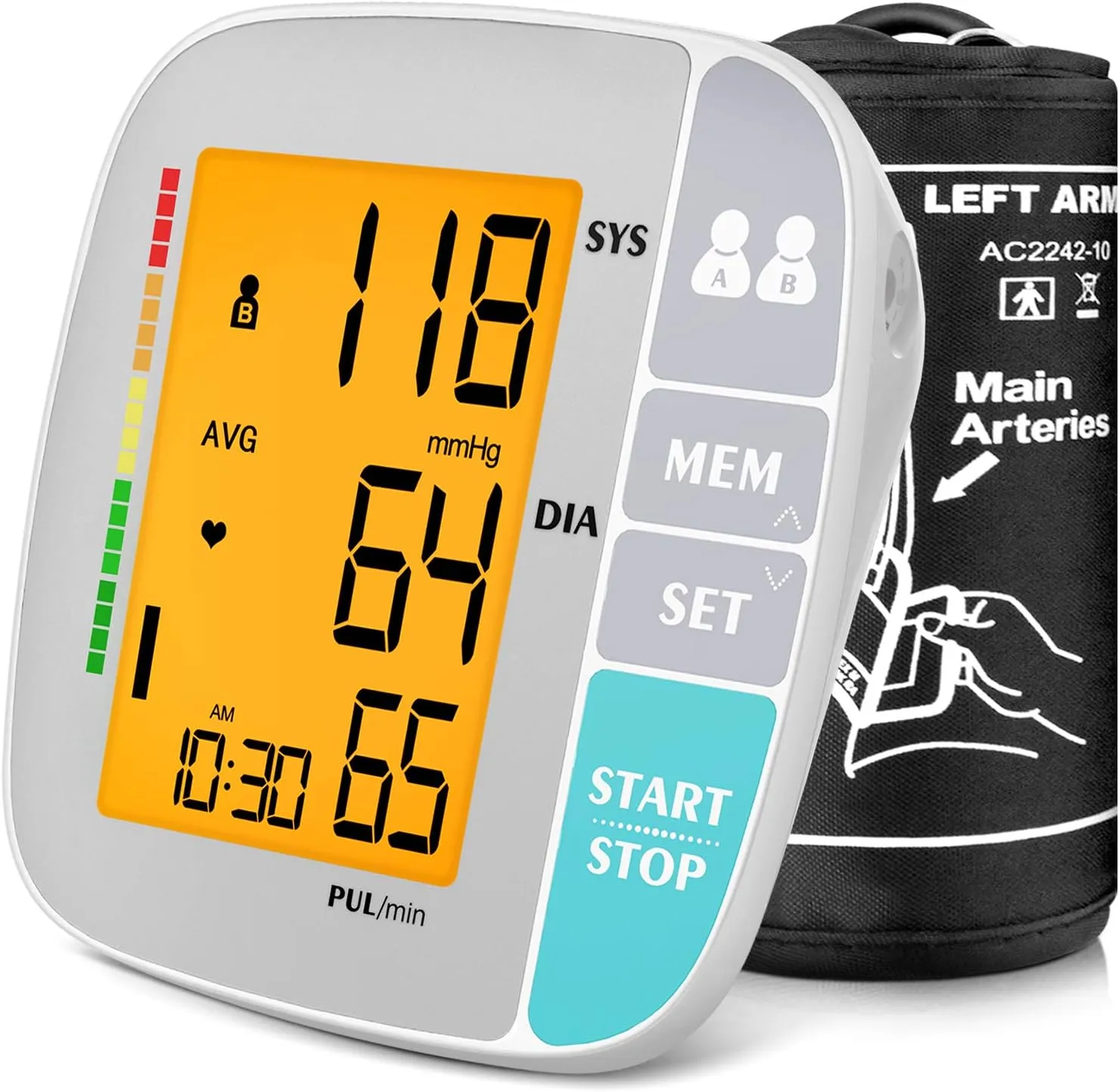 Electric BP Monitor with Cuff