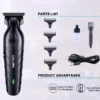 Daling Hair Clipper with Precision Blades