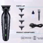 Daling Hair Clipper with Precision Blades
