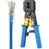 RJ45 Wire Crimper with Cutter and Stripping Function.