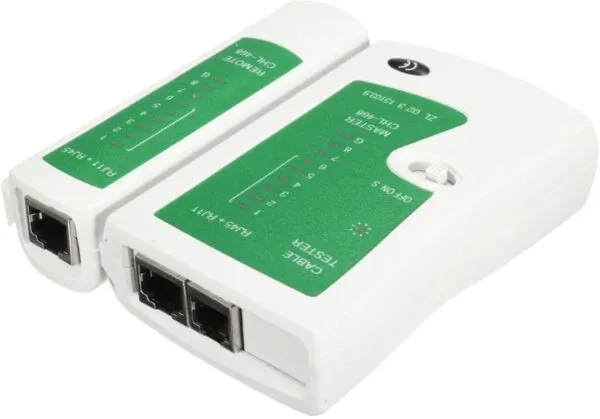 Original RJ45 and RJ11 Network Ethernet Cable Tester (Green).