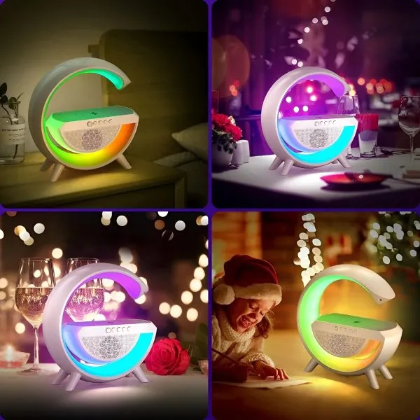 G-shaped night lamp