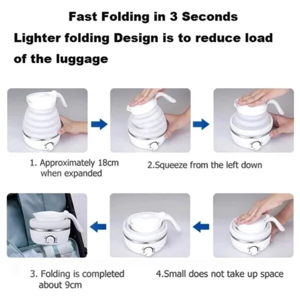 Travel-Friendly Electric Water Kettle