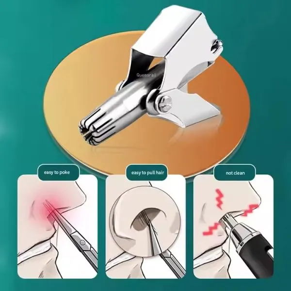 Manual Nose Hair Trimmer for Precision