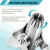Mini Stainless Steel Manual Nose Hair Trimmer
