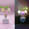 Flower-themed LED night light for family and friends.