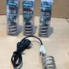 Efficient water heating rod for safe and quick boiling.