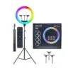 MJ-18 45cm Ring Light with tripod for makeup and video shoots