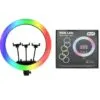 MJ-56 Multi-Color Ring Light with 15 color modes and adjustable brightness