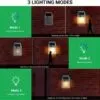 Single Tungsten Solar Sensor Light for Outdoor Use.