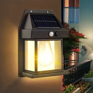 Motion-Activated Solar-Powered Sensor Light.