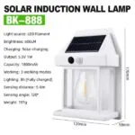 Durable LED Solar Light in Random Color.