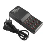 USB Fast Charger 12 Port 12A W858 with Smart Charging Technology