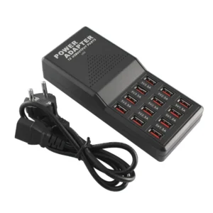 USB Fast Charger 12 Port 12A W858 with Smart Charging Technology