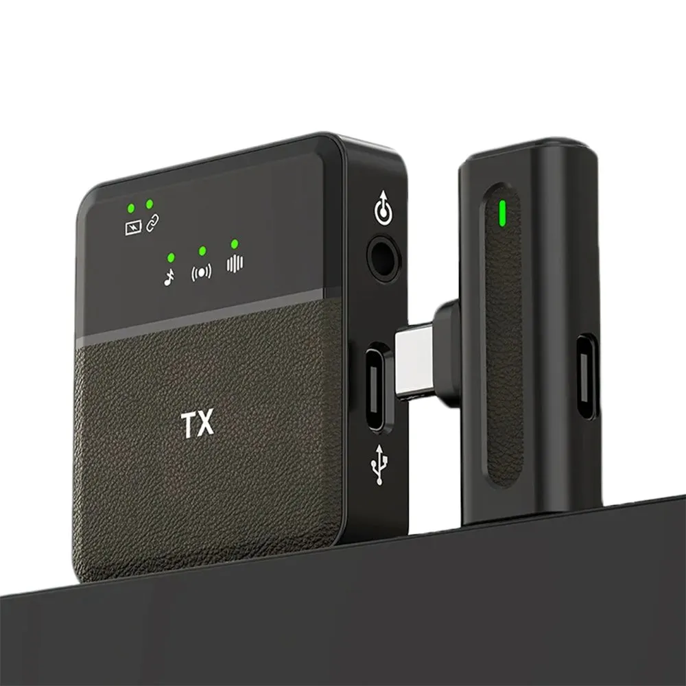 High-quality Type-C wireless lavalier mic.