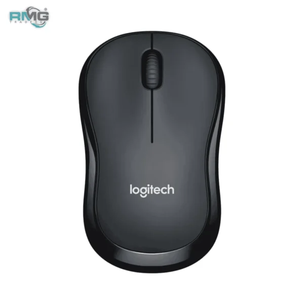 Logitech noiseless wireless mouse with 2.4GHz connectivity.