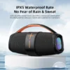 Durable wireless Bluetooth speaker with super bass.