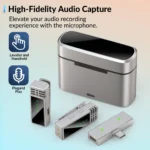 Jmary MW-15 microphone with noise reduction.